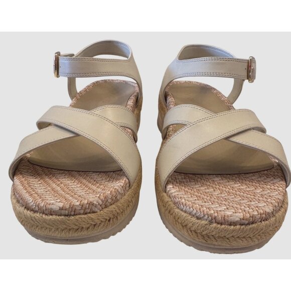 Vionic Mar Size 7.5 Strappy Platform Sandal - Cream NWOB $135 - Picture 9 of 12